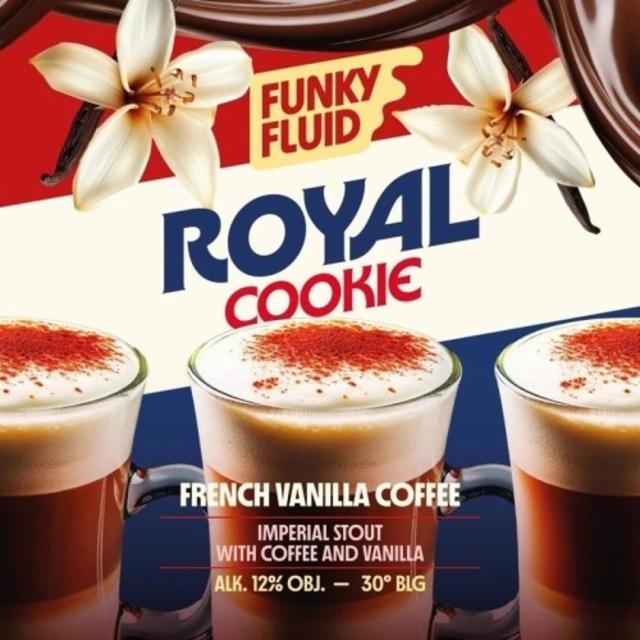 Royal Cookie: French Vanilla Coffee 12.0%, Funky Fluid, Poland