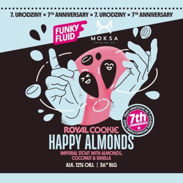 Royal Cookie: Happy Almonds 12.0%, Funky Fluid, Poland