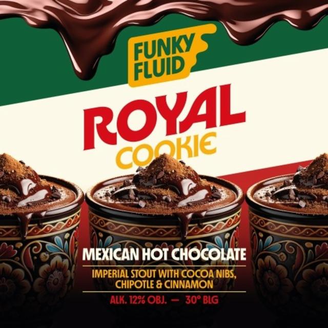 Royal Cookie: Mexican Hot Chocolate 12.0%, Funky Fluid, Poland