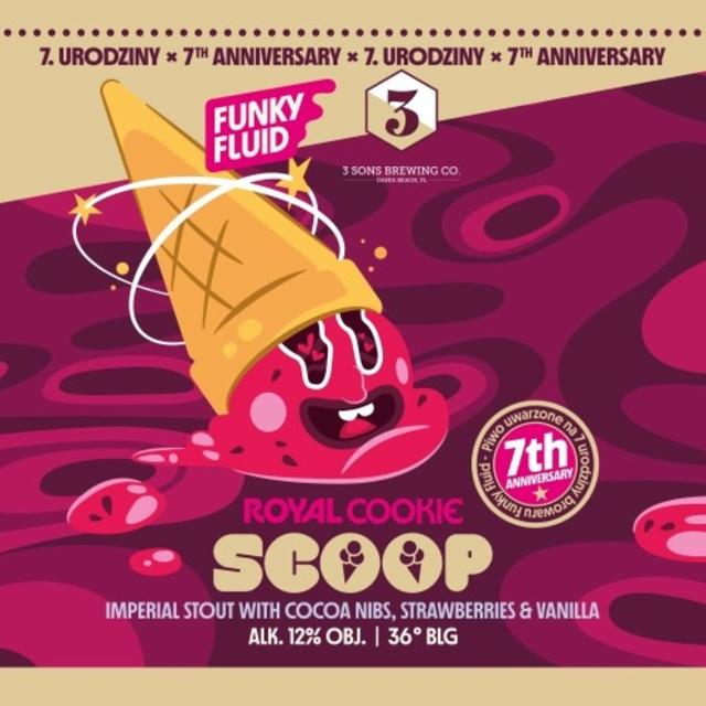 Royal Cookie: Scoop 12.0%, Funky Fluid, Poland