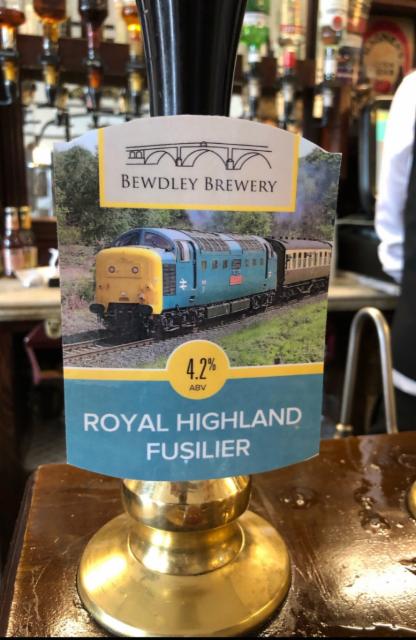 Royal Highland Fusilier 4.2%, Bewdley Brewery, England