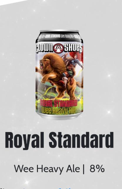 Royal Standard 8.0%, Clown Shoes, United States
