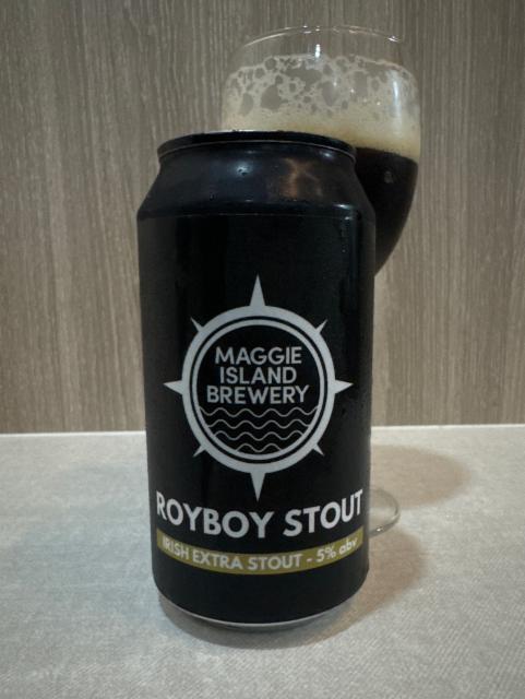 Royboy Stout - Maggie Island Brewery 5.0%, Maggie Island Brewery, Australia