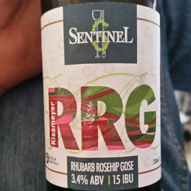 RRG Rhubarb Rosehip Gose 3.4%, Sentinel Brewing Co Ltd, England