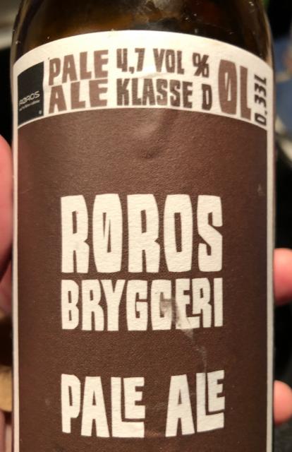 Røros bryggeri Pale Ale 4.7%, Roros Bryggeri Og Mineralvannsfabrikk, Norway