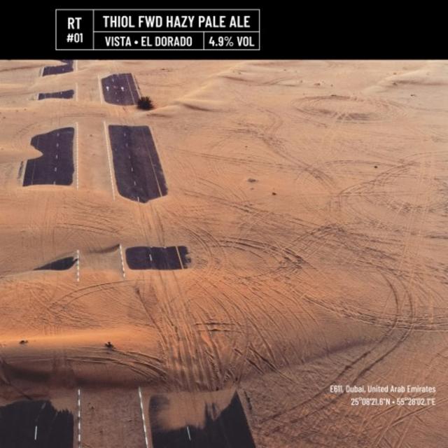 RT#01 Thiol Fwd Hazy Pale Ale 4.9%, Noiseless, France
