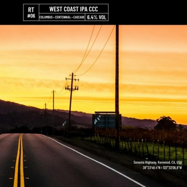 RT#06 West Coast IPA CCC 6.4%, Noiseless, France