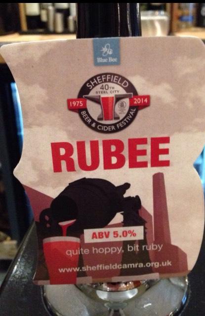 Rubee 5.0%, Blue Bee Brewery, England