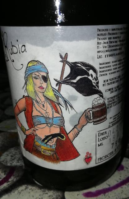 Rubia 4.9%, Red Jack Brewing, Italy