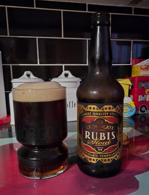 Rubis Stout 4.8%, Reedley Hallows Brewing Company, England