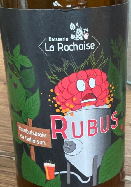 Rubus 5.7%, Brasserie La Rochoise, France