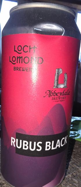 rubus black 6.0%, Loch Lomond Brewery, Scotland