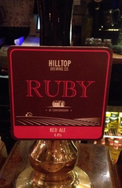 Ruby 4.4%, Hilltop Brewing Co., England
