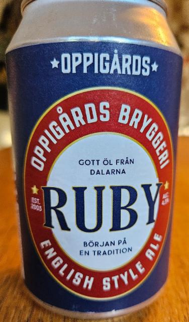 Ruby, Oppigårds Bryggeri