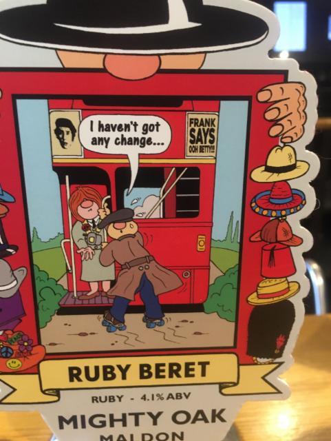 Ruby beret 4.1%, The Mighty Oak Brewing Company, England