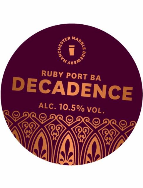 Ruby Port BA Decadence 2022 10.5%, Marble Beers, England