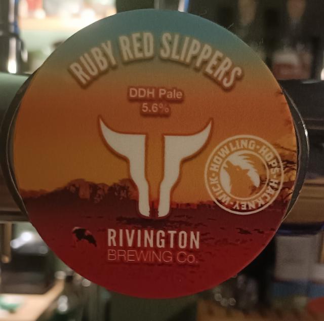 ruby red slippers 5.6%, Rivington Brewing Co., England