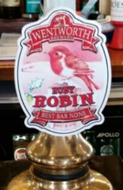 Ruby Robin 4.0%, Wentworth Brewery, England