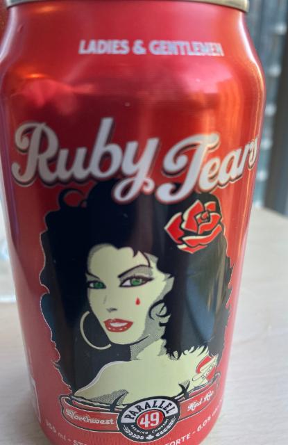 Ruby Tears 6.0%, Parallel 49 Brewing Company, Canada