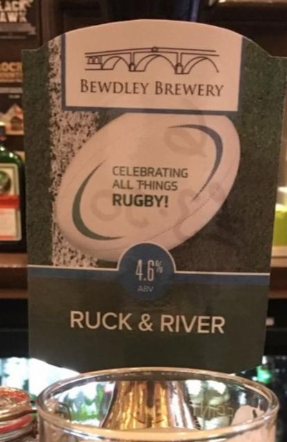 Ruck & River 4.6%, Bewdley Brewery, England
