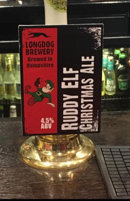 Ruddy Elf 4.5%, Longdog Brewery, England