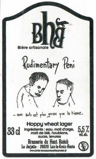 Rudimentary Peni 5.5%, Brasserie Du Haut Buëch [Closed], France