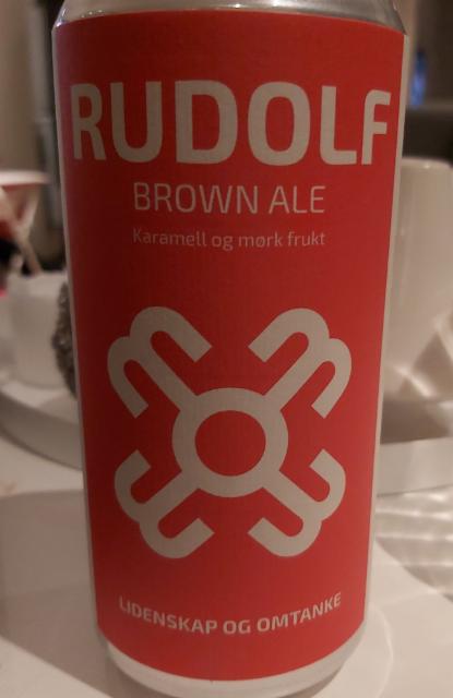 Rudolf brow ale 4.5%, Hogna brygg, Norway
