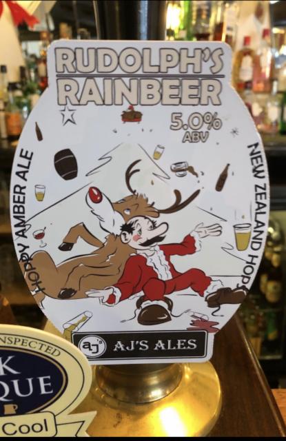 Rudolph's Rainbeer 5.0%, AJ's Ales, England