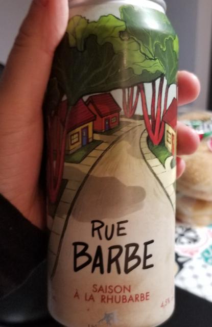 Rue Barbe 4.5%, La Souche Microbrasserie, Canada