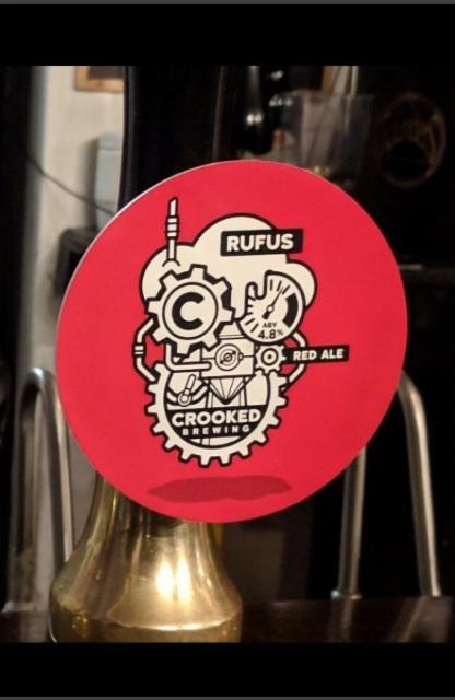 Rufus 4.8%, Crooked Brewing Limited, England
