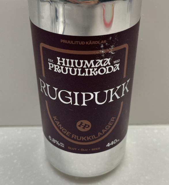 Rugipukk, Hiiumaa Pruulikoda oü