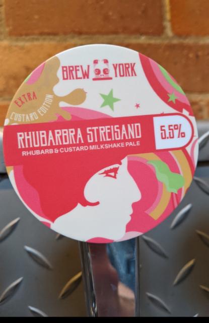 Ruhbarbara Streisand - Extra Custard 5.5%, Brew York, England