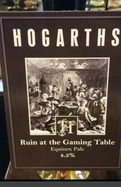 Ruin at the Gaming Table 4.5%, Hogarths, England