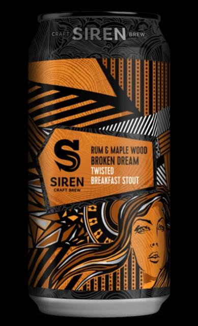 Rum & Maple Wood Broken Dream 6.5%, Siren Craft Brew, England