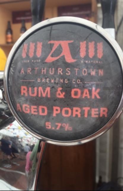 Rum & Oak Aged Porter 5.7%, Arthurstown Brewing Co., Ireland