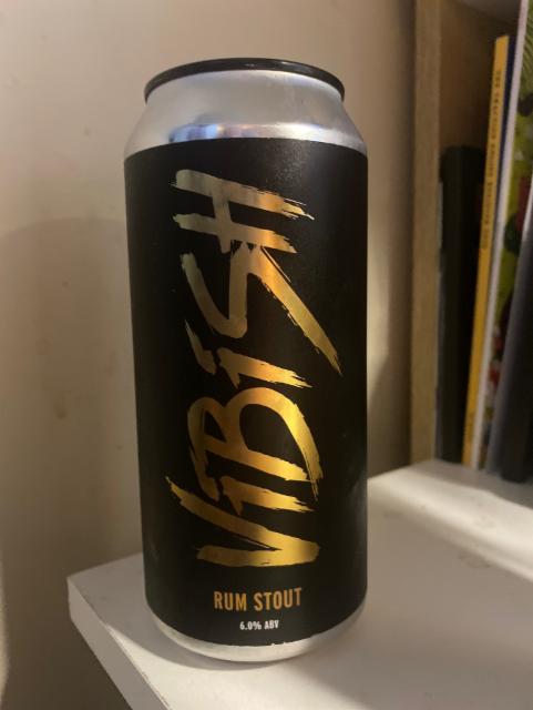 Rum Stout 6.0%, ViBiSh Brewing Ltd, England