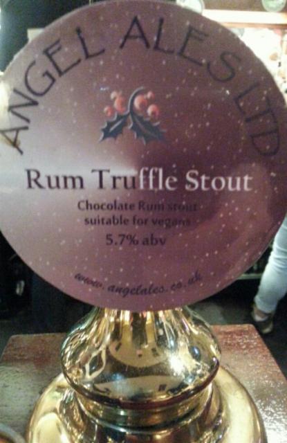 Rum Truffle Stout 5.7%, Angel Ales, England