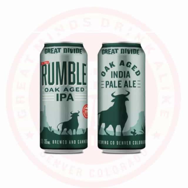 Rumble IPA 6.2%, Great Divide Brewing, United States