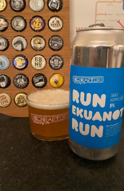 Run Ekuanot Run 8.0%, Neon Raptor Brewing Co., England