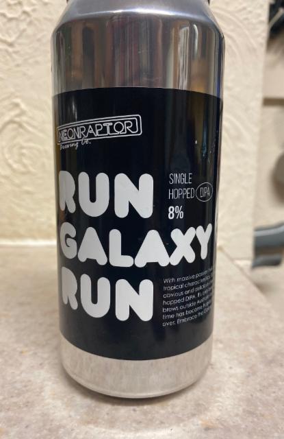 Run Galaxy Run 8.0%, Neon Raptor Brewing Co., England