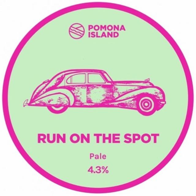 Run On The Spot 4.3%, Pomona Island Brew Co, England