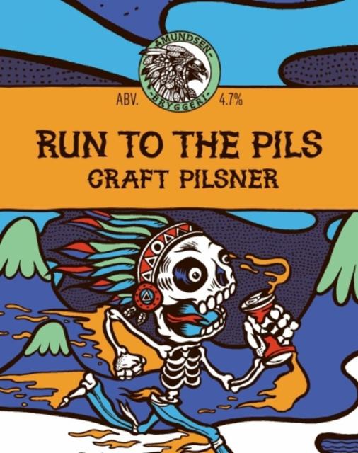 Run To The Pils 4.7%, Amundsen Bryggeri, Norway