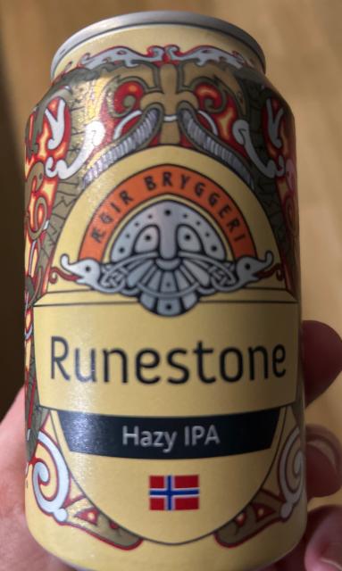 Runestone 3.4%, Ægir Bryggeri, Norway