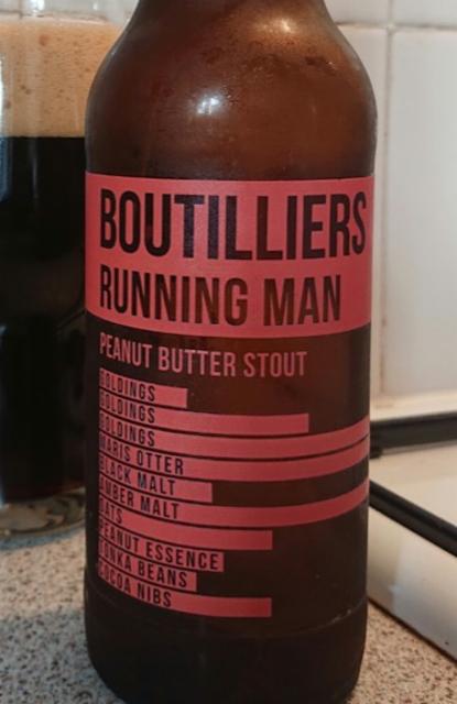 Running Man 4.8%, Boutilliers Ltd, England