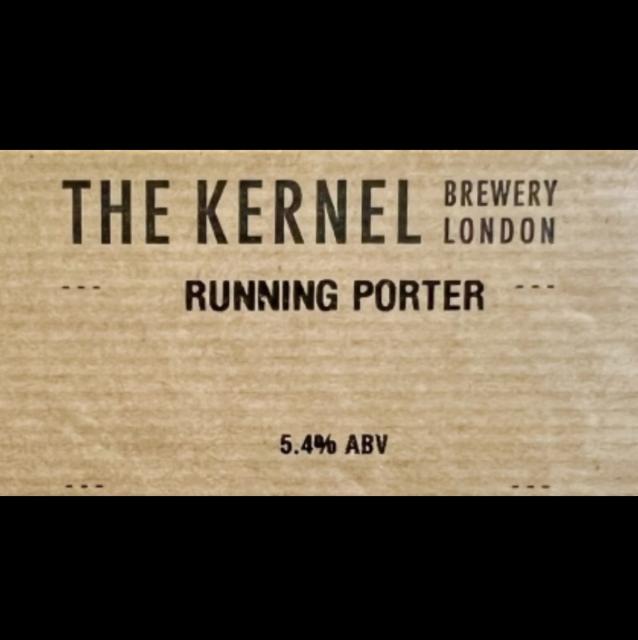 Running Porter 5.4%, The Kernel Brewery, England