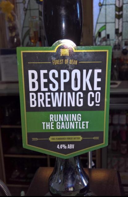 Running The Gauntlet 4.4%, Bespoke Brewing Co., England