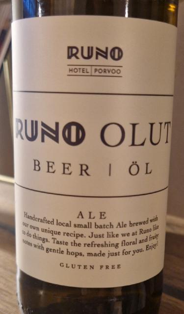 Runo Ale Olut 5.0%, Kråkö Bryggeri, Finland