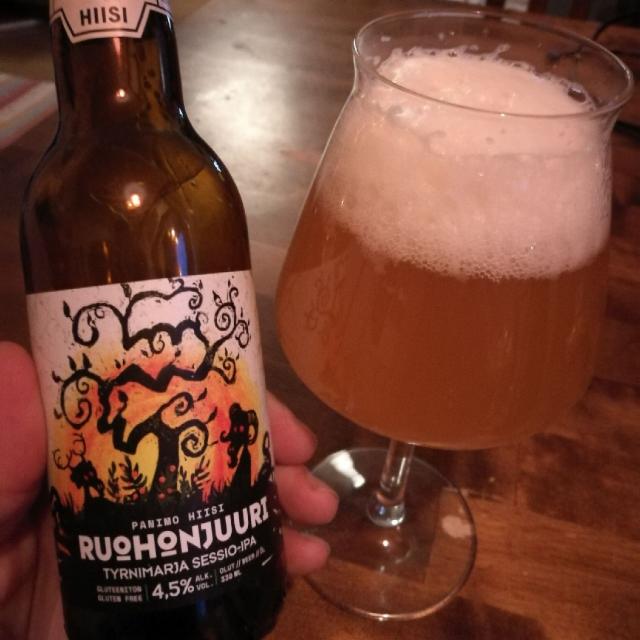 Ruohonjuuri Tyrnimarja Sessio-IPA 4.5%, Panimo Hiisi, Finland