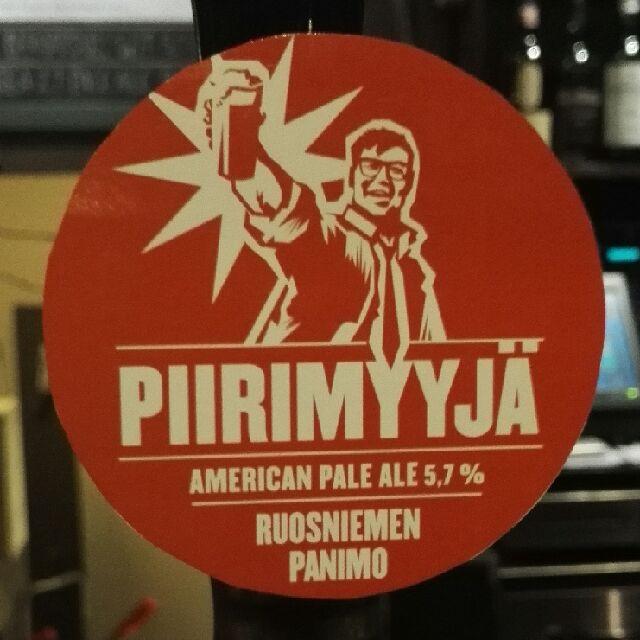 Piirimyyjä - Real Ale Edition 5.7%, Ruosniemi Brewery, Finland