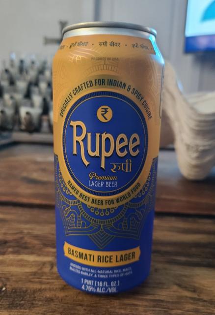 Rupee 4.7%, Rupee Beer, United States